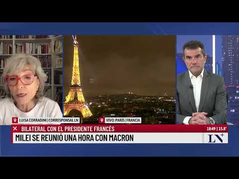 Milei y Macron hablaron sobre el acuerdo Mercosur-UE