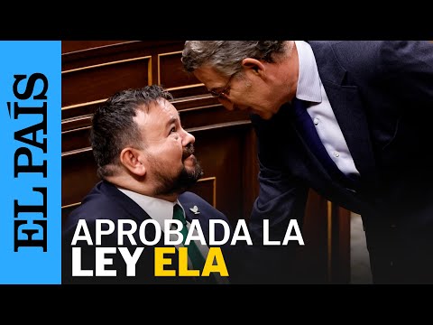 ESPAÑA | El Congreso se levanta para aplaudir y aprueba por unanimidad la Ley ELA | EL PAÍS