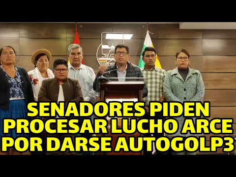 SENADORES BOLIVIA DENUNCIAN PRESIDENTE ARCE SE HABRIA DADO AUTOGOLP3 UTILIZANDO LAS FUERZAS ARMADAS