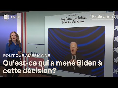 Chronologie du retrait de Joe Biden