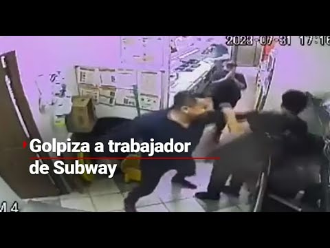 ANIMAL SALVAJE | Golpeó a un empleado porque no le dio su sándwich