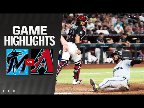Marlins vs. D-backs Game Highlights (5/26/24) | MLB Highlights