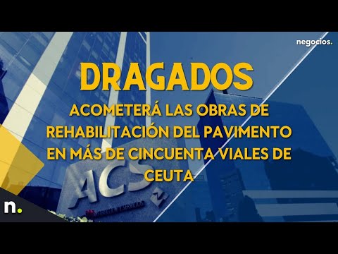 Dragados acometerá las obras de rehabilitación del pavimento en más de cincuenta viales de Ceuta