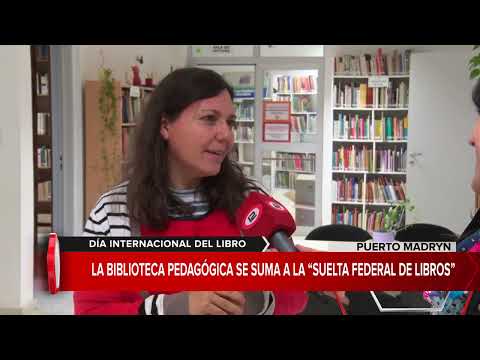 MADRYN | Día del Libro: la Biblioteca Pedagógica se suma a la suelta federal de libros