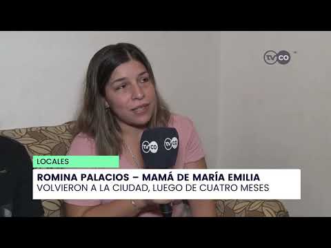TVCO NOTICIAS - Emotivo recibimiento a una niña en el Hospital Centeno
