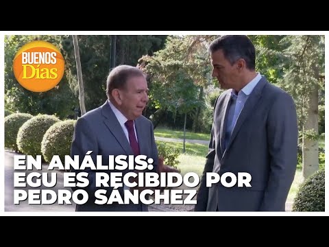 En análisis: Edmundo González es recibido por Pedro Sánchez