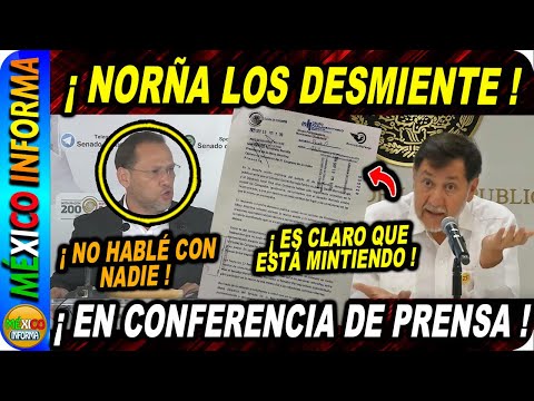 ¡TÓMALA! NOROÑA CONVOCA A RUEDA DE PRENSA. DESMIENTE LAS ACUSACIONES DE MOVIMIENTO CIUDADANO.