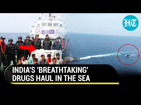 Indian Forces Bust Pakistan's Plot: Drugs Worth ?6000000000 Seized In The Middle Of The Sea