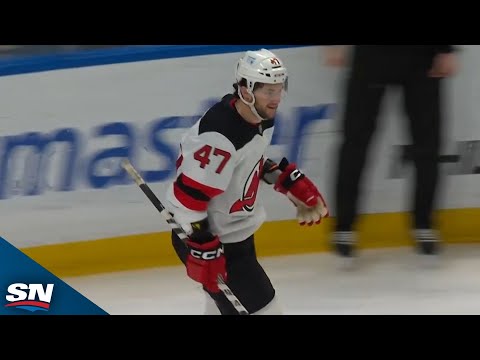 Devils Paul Cotter Finds Roof Of Net With Snipe From Ridiculous Angle