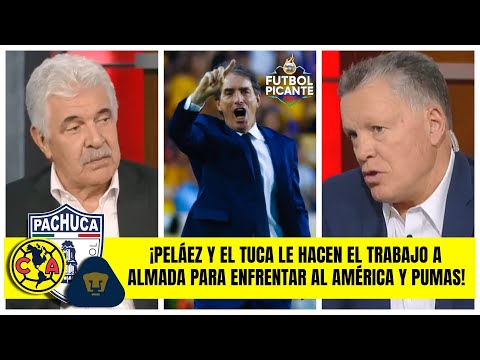 Tuca Ferretti y Ricardo Peláez arman estrategia a PACHUCA para Concacaf y Play In | Futbol Picante