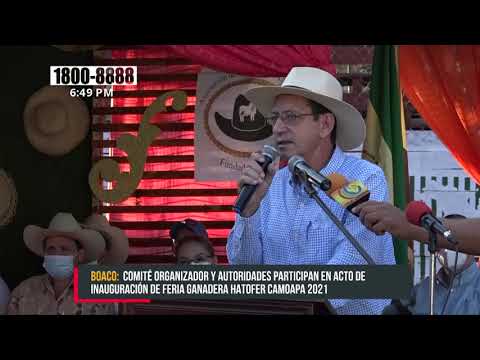 Ganaderos de todo el país inauguran Feria Hatofer 2021 - Nicaragua