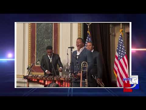 La marimba se tomó la Casa Blanca en Washington gracias al artista caleño Mauro Castillo