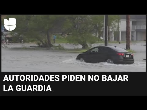 Vías convertidas en ríos y evacuaciones: los estragos de la tormenta tropical Alberto en Texas