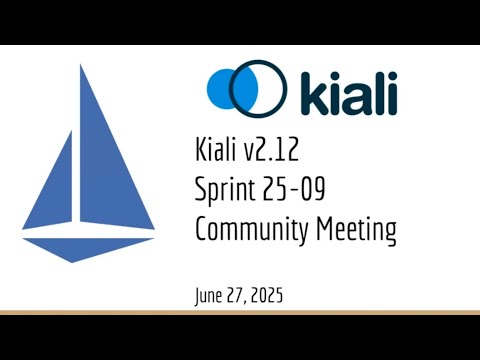 Thumbnail for Kiali sprint demo v2.12