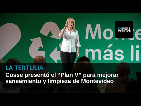 Cosse presentó el “Plan V” para mejorar saneamiento y limpieza de Montevideo