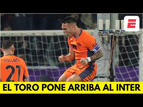 GOL DE LAUTARO MARTÍNEZ. El argentino marca el 1-0 del Inter vs Fiorentina | Serie A
