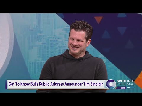 Get To Know Bulls Public Address Announcer Tim Sinclair