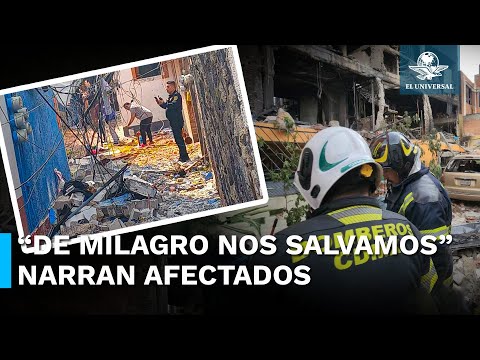 Afectados por la explosión en Coyoacán piden que autoridades se agilicen