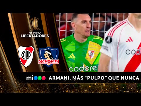 Atajada de Armani para evitar el empate chileno - River vs. Colo-Colo - Libertadores 2024