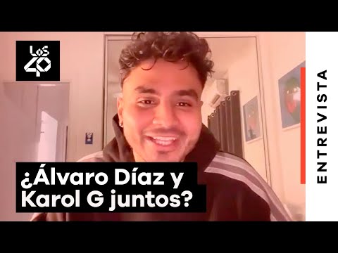 ¿Álvaro Díaz y Karol G juntos?  | Entrevista