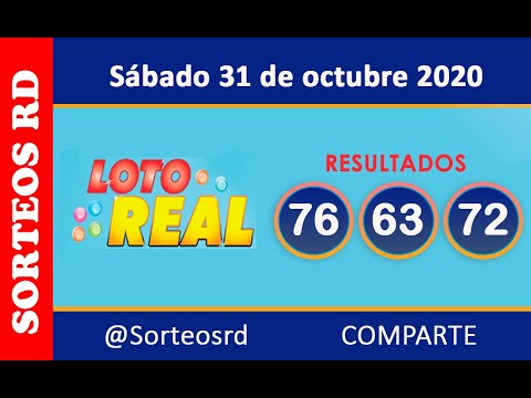 Loteria Real en VIVO  / Sábado 31 de octubre 2020