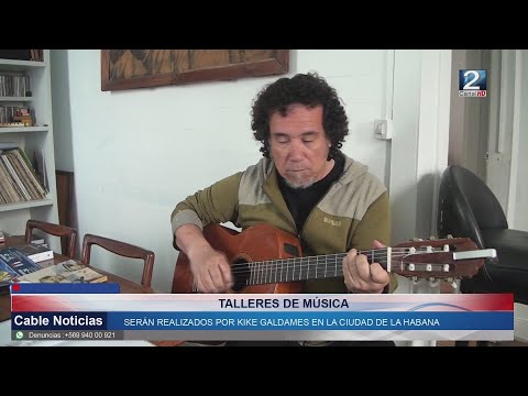 17 NOV 2023 Kike Galdames participará en taller musical latinoamericano en Cuba