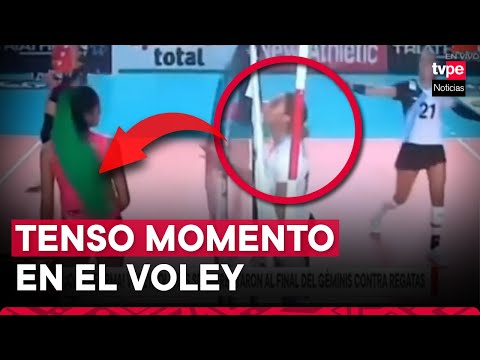 Voleibolistas Flavia Montes y Florangel Terreno protagonizan fuerte discusión