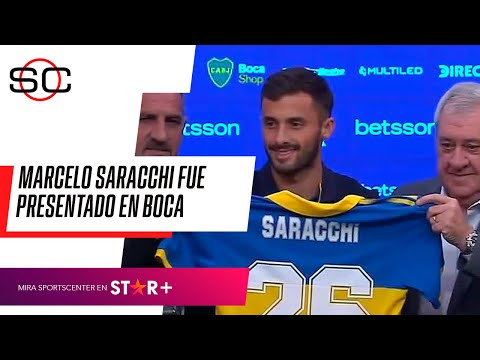 NECESITABA ESTAR EN UN EQUIPO COMO BOCA: Marcelo Saracchi, PRESENTADO en el XENEIZE