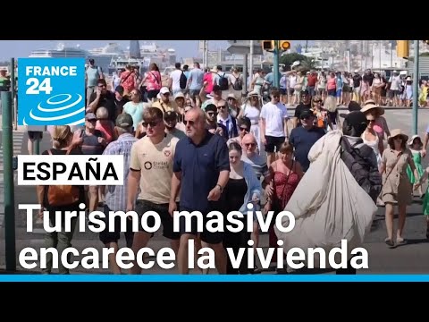 España: alto precio de la vivienda por el turismo masivo obliga a locales a vivir en caravanas