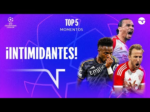 ¡INTIMIDANTES! | TOP-5 DE MOMENTOS | DÍA 1 | SEMIFINAL IDA | UEFA CHAMPIONS LEAGUE