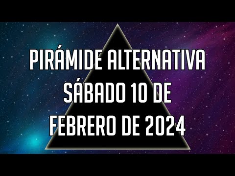 Pirámide Alternativa para el Sábado 10 de Febrero de 2024 - Lotería de Panamá
