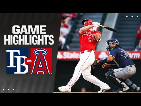 Rays vs. Angels Game Highlights (4/9/24) | MLB Highlights