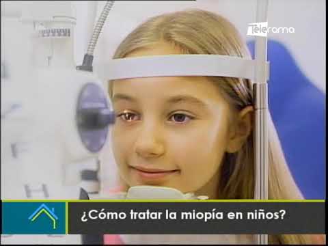 ¿Cómo tatar la miopía en niños?