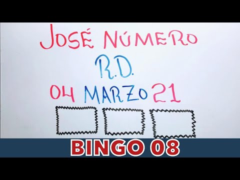 NÚMEROS DE LA SUERTE PARA HOY 04, DE MARZO / JOSÉ NÚMERO RD