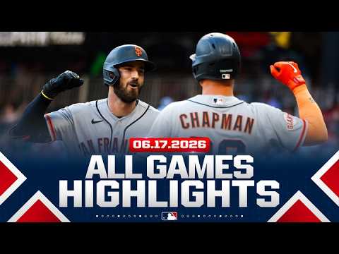 하이라이트 from ALL GAMES on 6/17 (Corbin Carrolls go-ahead SLAM, 시카고 컵스 7-run inning and MORE!)