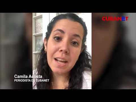 Camila Acosta, periodista de CubaNet, denuncia la represión en Cuba un día antes del #15N