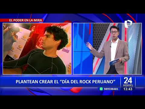 Congreso: plantean declarar el 13 de febrero como el ‘Día del Rock Peruano’