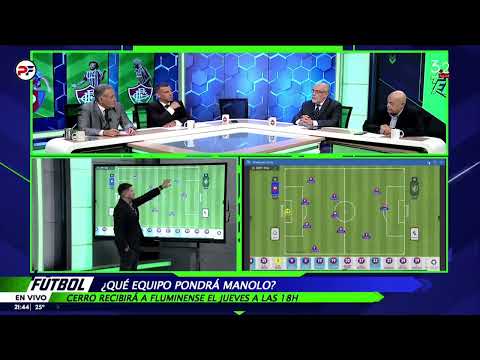 Que equipo debe poner Manolo Jimenez para enfrentar a Fluminense - MAS FUTBOL (22 | Abril | 2024)