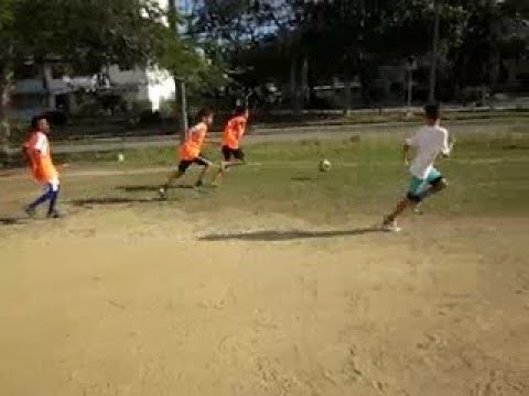 Promueve valores práctica de fútbol en Cienfuegos