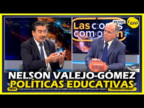 Nelson Vallejo-Gómez: “la escuela es el fundamento de una sociedad democrática”