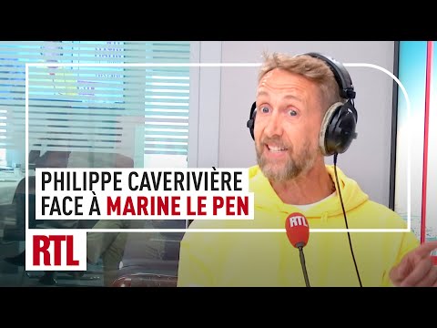 Philippe Caverivière face à Marine Le Pen