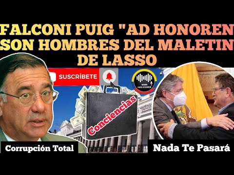 JUAN FALCONI PUIG AD HONOREN SON HOMBRES DEL MALETIN DE GUILLERMO LASSO NOTICIAS ECUADOR RFE TV