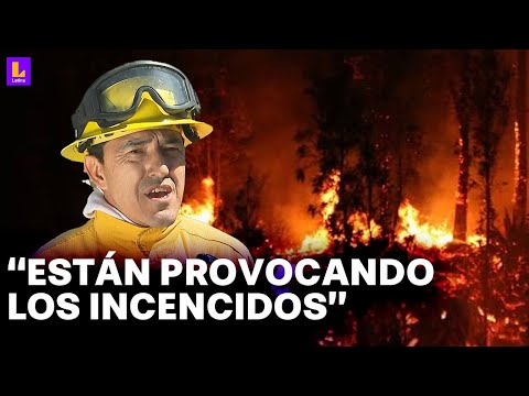 Personas malintencionadas provocan incendios forestales en Quito, asegura bombero