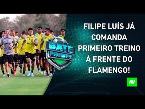 Filipe Luís COMANDA PRIMEIRO TREINO no Flamengo; Corinthians ACIONA o STJD! | BATE-PRONTO