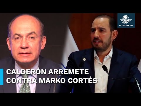 Felipe Calderón arremete contra Marko Cortés por dejar fuera del Congreso a Jorge Triana