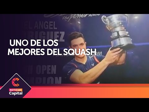 Miguel Ángel Rodríguez, uno de los mejores 10 del mundo en squash