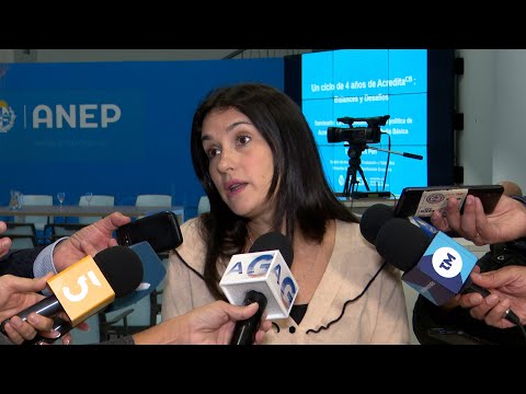 Declaraciones de la presidenta de ANEP, Virginia Cáceres