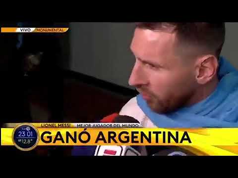 El enojo de Messi con Antonio Sanabria: No sé ni quién es este chico