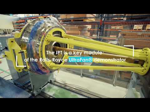 ITP Aero entrega a Rolls Royce la primera turbina de presión intermedia del motor UltraFan