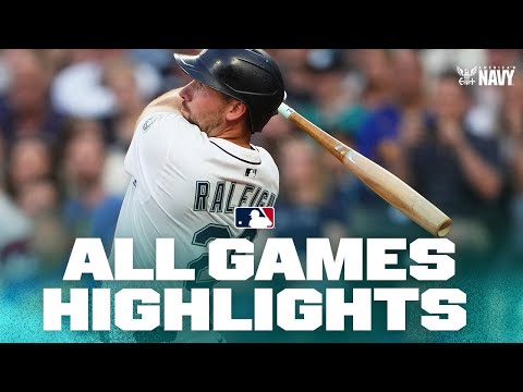 Highlights from ALL games on 7/22! (39th homer for Cal Raleigh snaps Milwaukees win streak & MORE!)